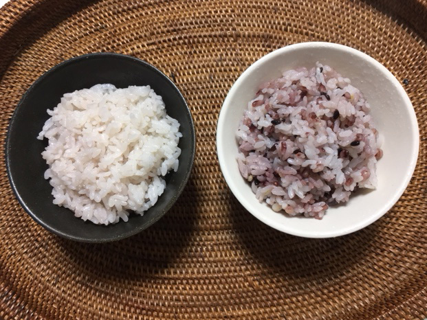 炊き分け，雑穀米